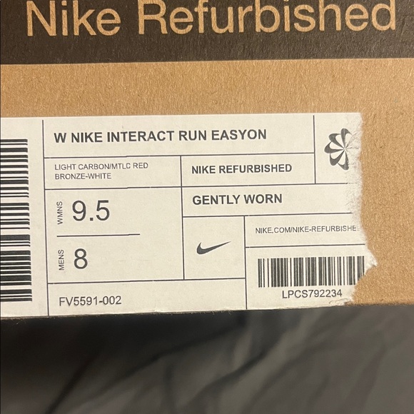 Nike Gray and White Athletic Shoes - Picture 3 of 3